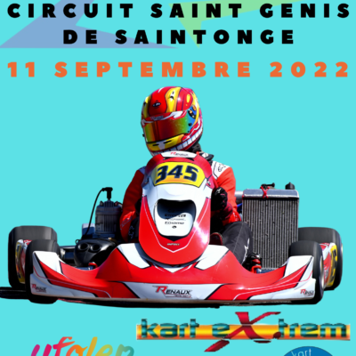 COMMUNIQUE DE PRESSE CINQUIEME EPREUVE DU TROPHEE UFOLEP NOUVELLE AQUITAINE 2022 - CIRCUIT DE SAINT GENIS DE SAINTONGE (17)