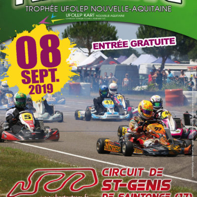 COMMUNIQUE DE PRESSE SEPTIEME EPREUVE TROPHEE UFOLEP NOUVELLE AQUITAINE 2019 SAINT GENIS DE SAINTONGE 17