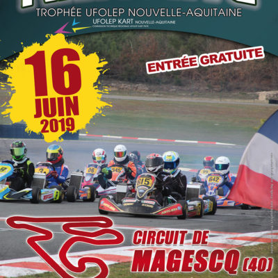 COMMUNIQUE DE PRESSE DE LA SIXIÈME ÉPREUVE DU TROPHÉE UFOLEP NOUVELLE AQUITAINE 2019 - MAGESCQ 40