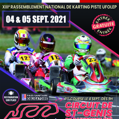 TREIZIEME RASSEMBLEMENT NATIONAL DE KARTING PISTE UFOLEP 2021